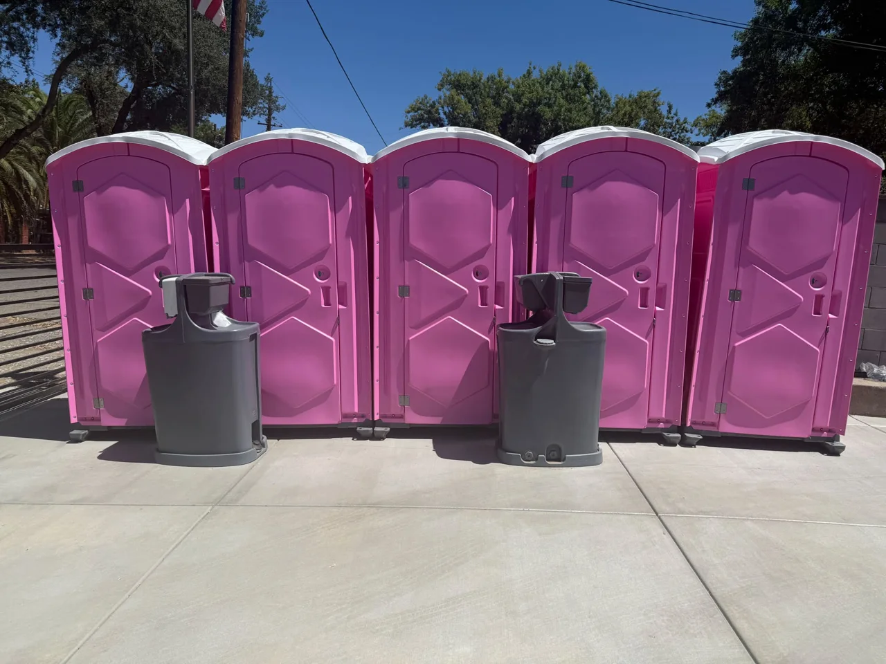 Event planning equipment example